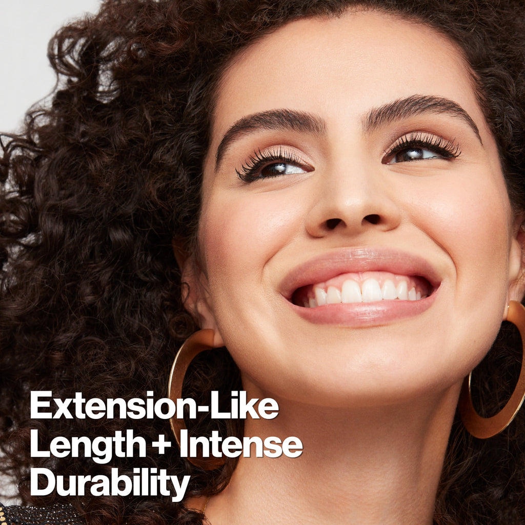 Revlon ColorStay Xtensionnaire Lengthening Mascara, Lash Serum and Mascara In One, 203 Black Brown