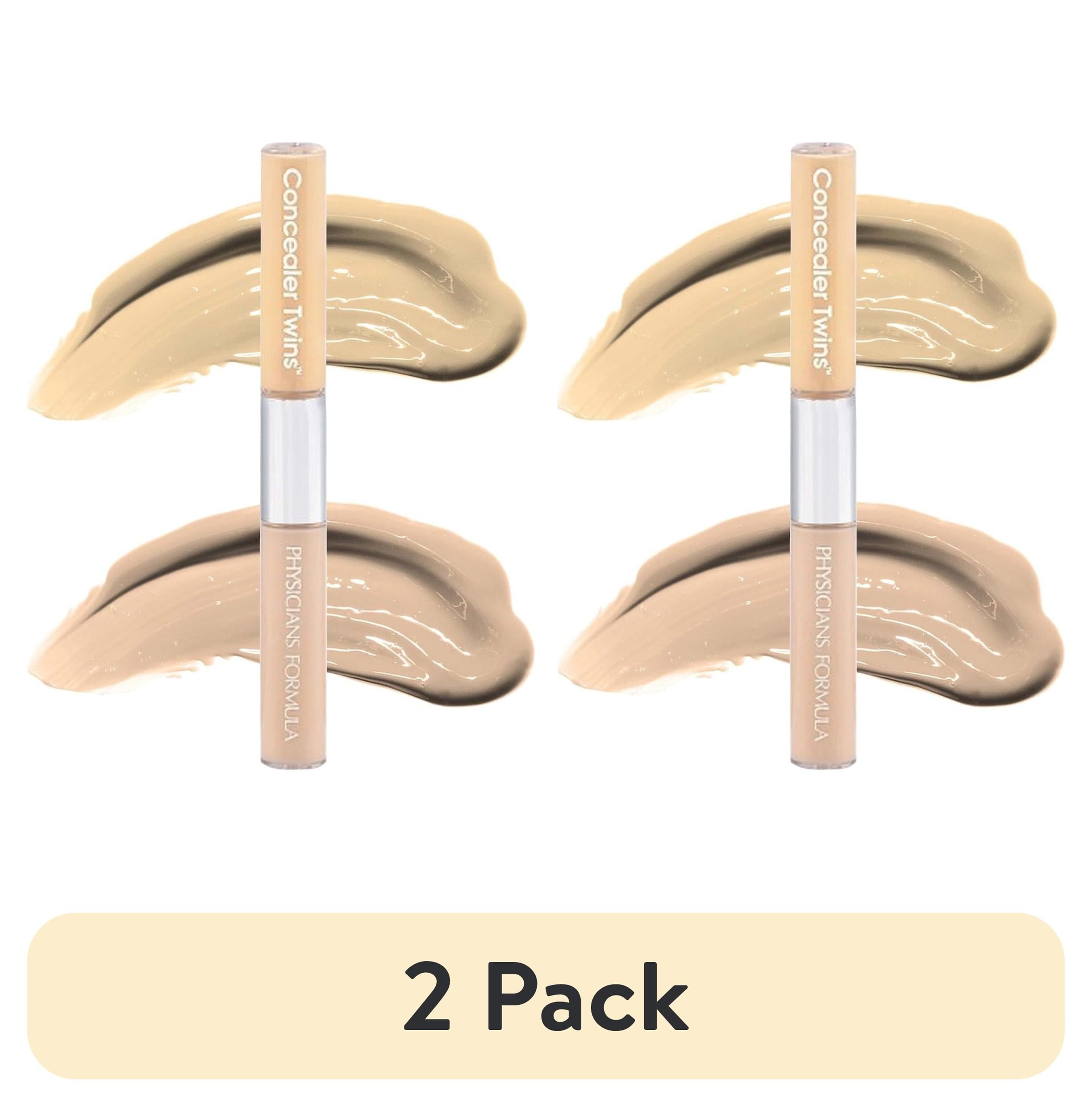 (2 pack) Physicians Formula Concealer Twins Cream Concealer, Yellow/Light