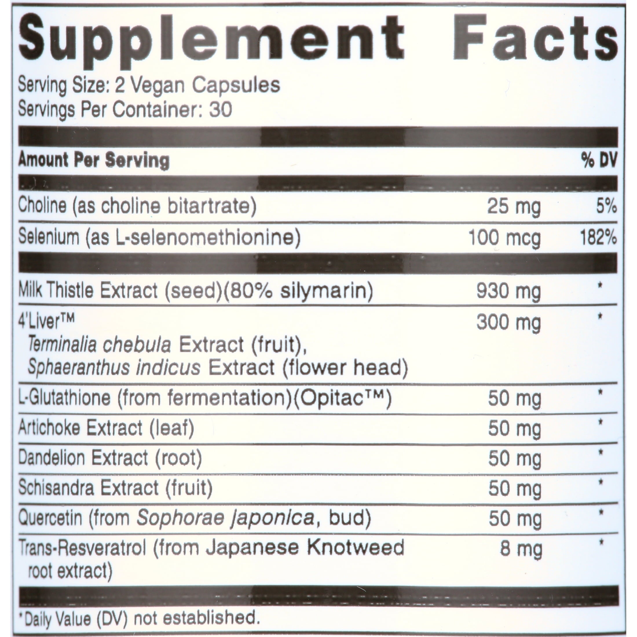 DOCTORS’ PREFERRED Liver+ Revive & Restore with  Milk Thistle - 60 Capsules