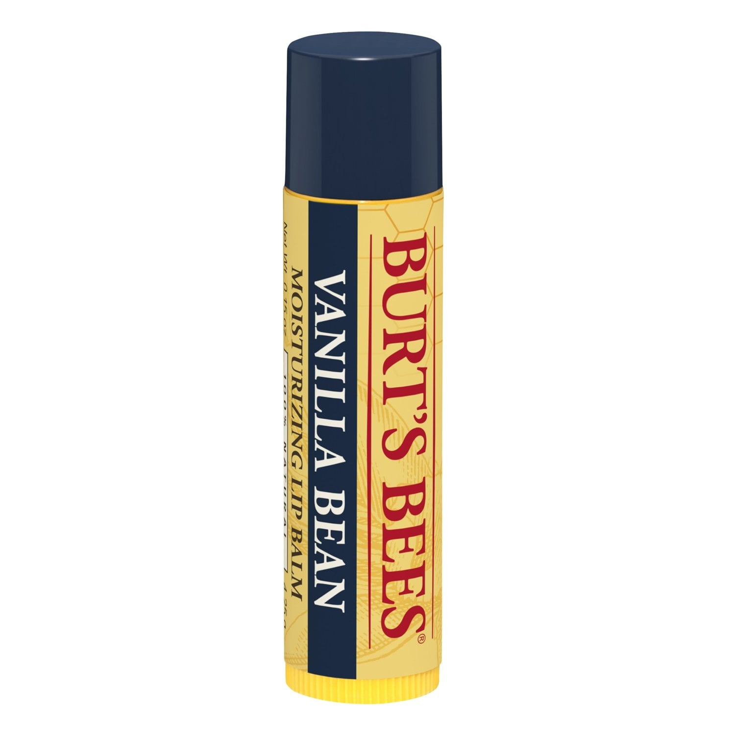 Burt's Bees 100% Natural Moisturizing Lip Balm, Vanilla Bean, 2 Count