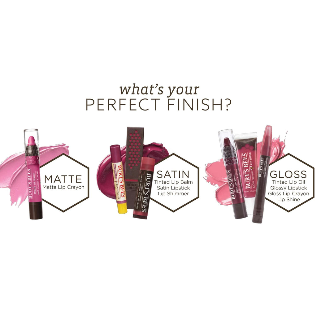 Burts Bees, Lip Shimmer Grapefruit, 0.09 Ounce