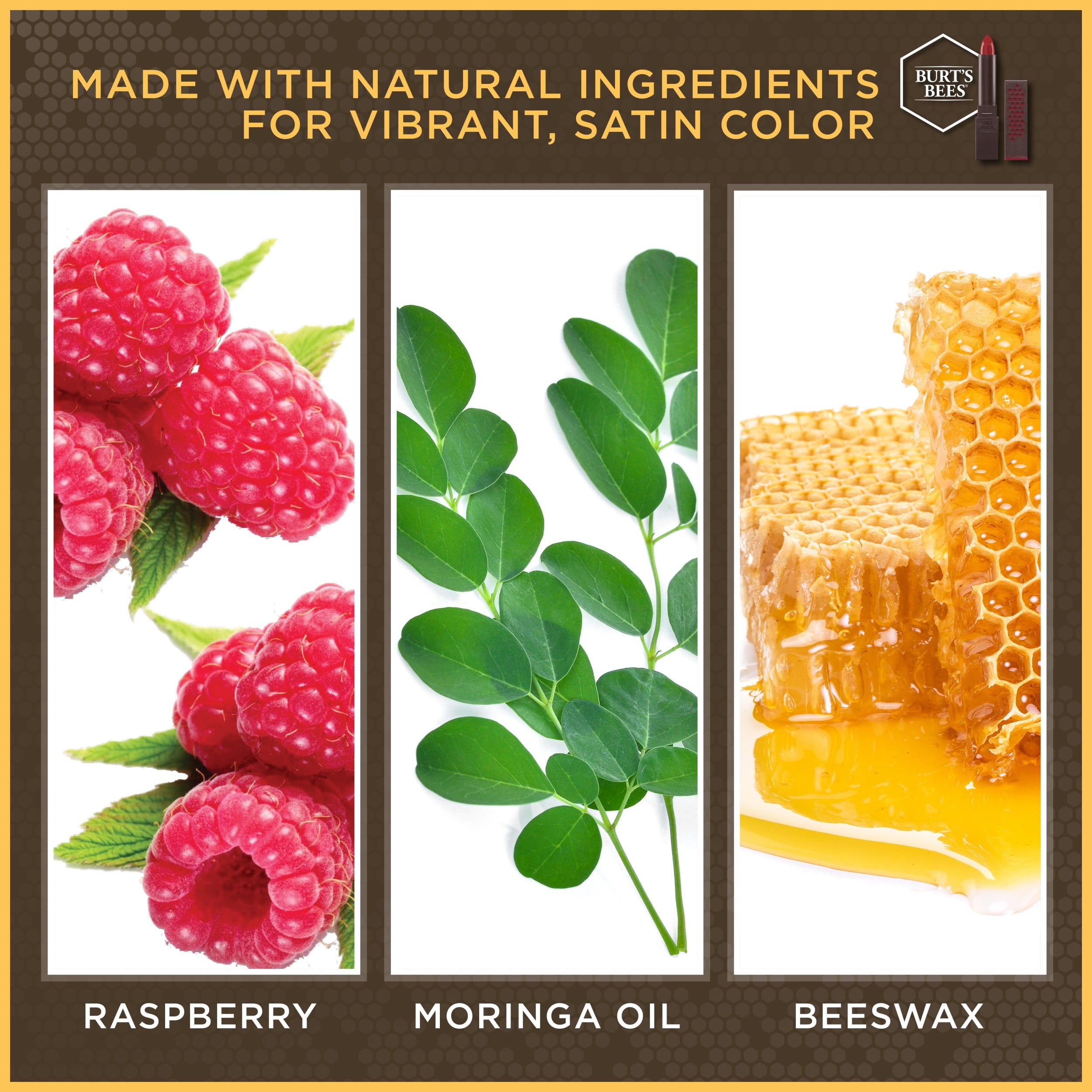 Burts Bees 100% Natural Moisturizing Lipstick, Wine Wave, 1 Count