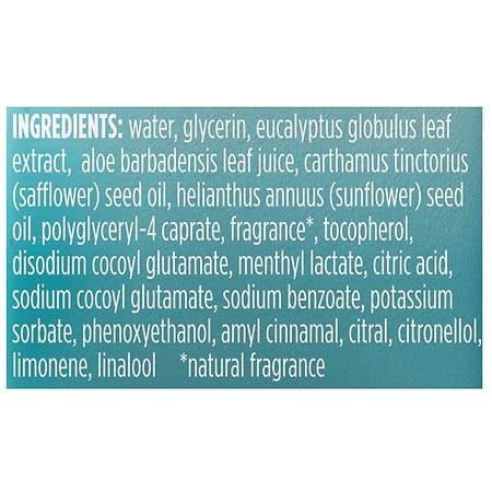 Burts Bees Cooling Body Wipes - Eucalyptus , 30 Count Wipes