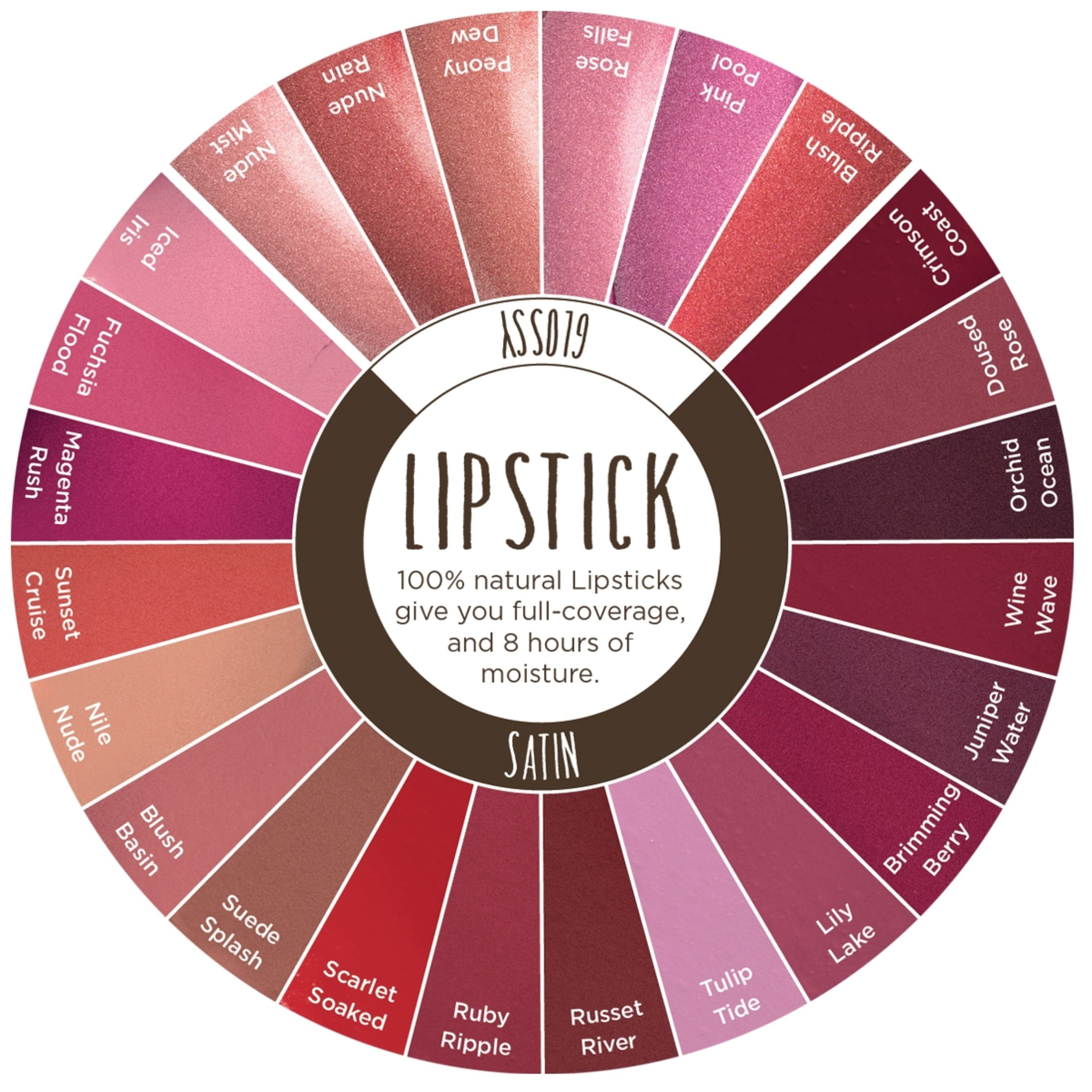 Burts Bees 100% Natural Moisturizing Lipstick, Wine Wave, 1 Count