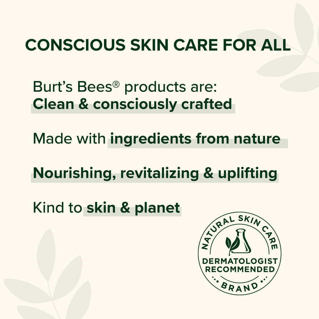Burts Bees SPF 30 Calming Day Lotion with Aloe and Rice Milk for Sensitive Skin, 1.8 Fluid Ounces