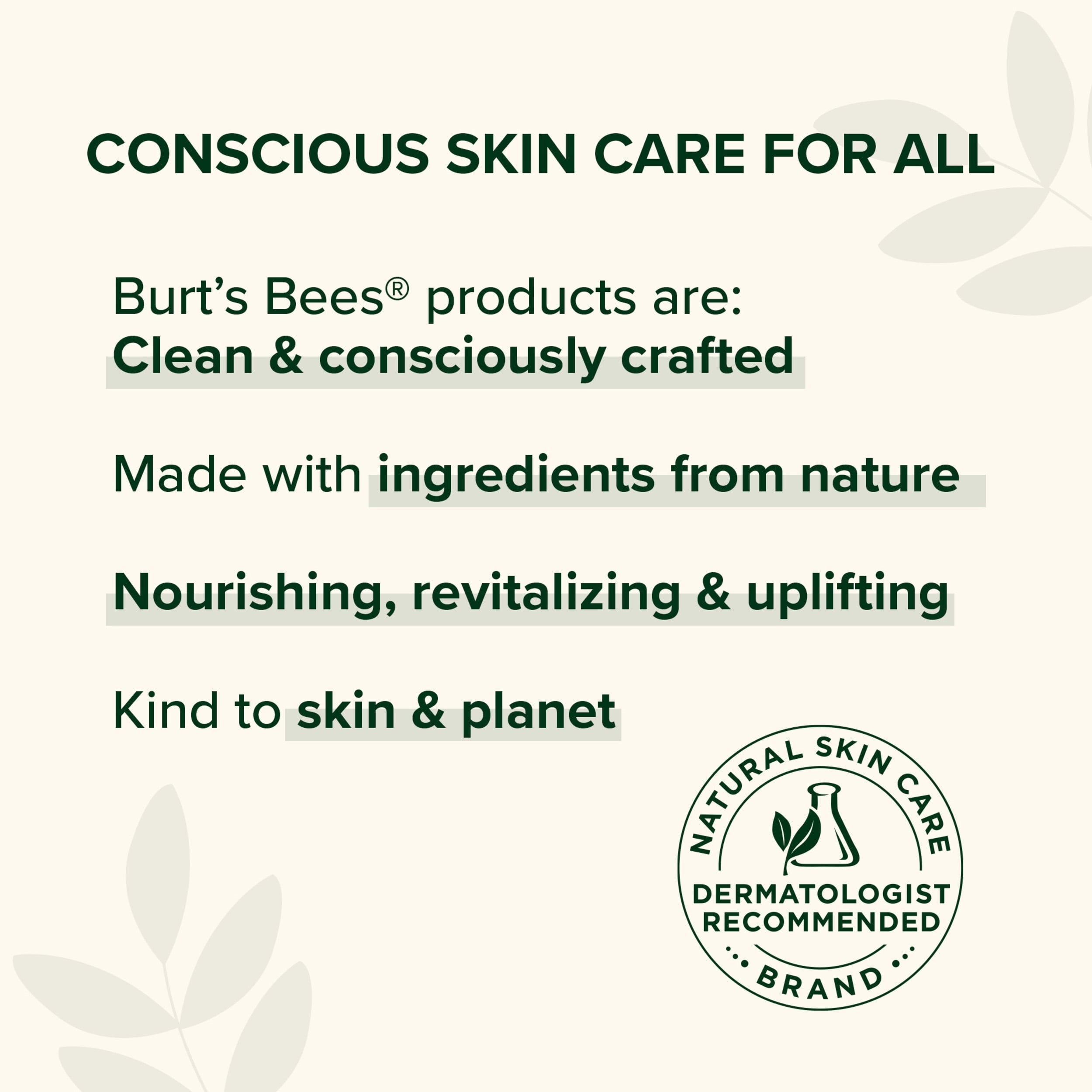 Burts Bees SPF 30 Calming Day Lotion with Aloe and Rice Milk for Sensitive Skin, 1.8 Fluid Ounces